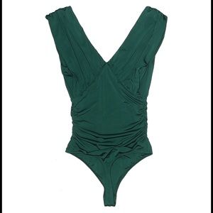 Jade green contour bodysuit - never worn!